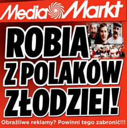“Polen als Diebe” schrieb eine Tageszeitung oder “
